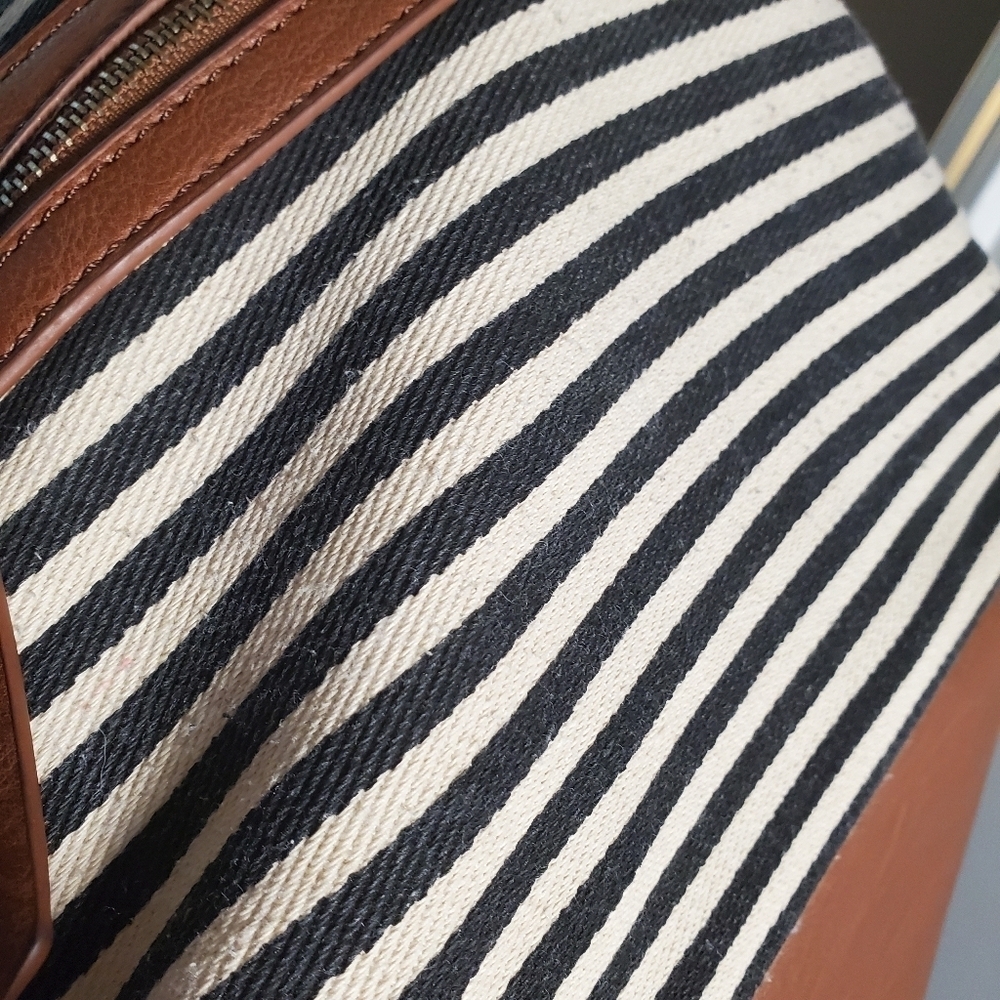 MMS Design Studio Striped Multicolor Handbag - Picture 11 of 16